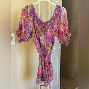 LAUREN Ralph Lauren Paisley Top